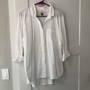 Target White Button Down Shirt